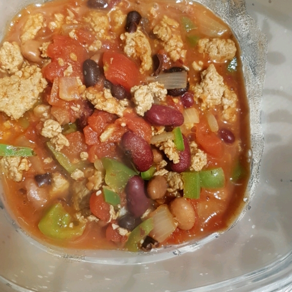 Chili With Turkey and Beans