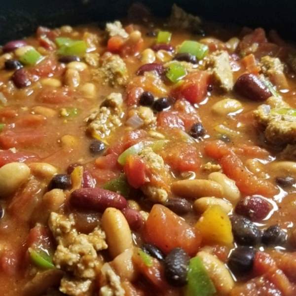 Chili With Turkey and Beans