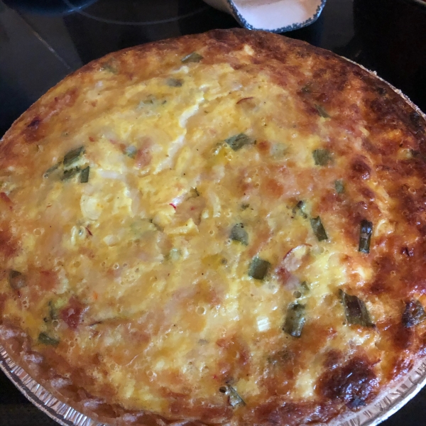 Quiche Lorraine with Ham