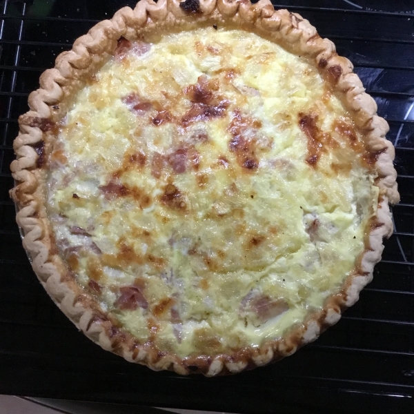 Quiche Lorraine with Ham