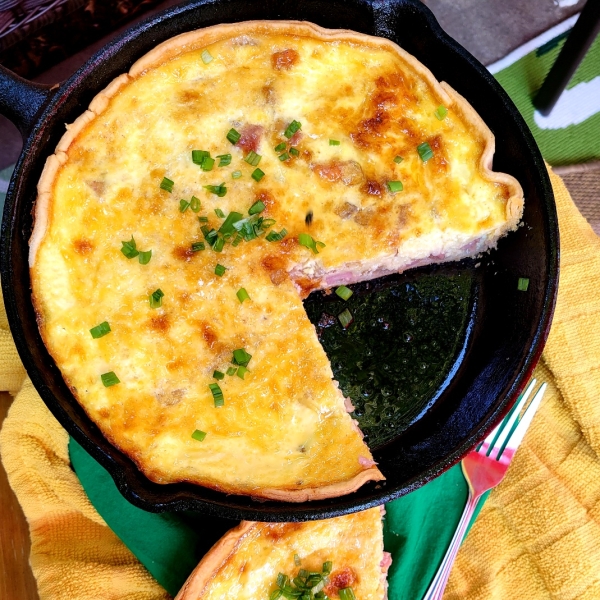 Quiche Lorraine with Ham