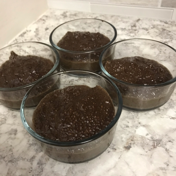 Chef John's Chia Chocolate Pudding