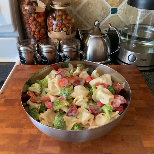 Tortellini Bacon Broccoli Salad