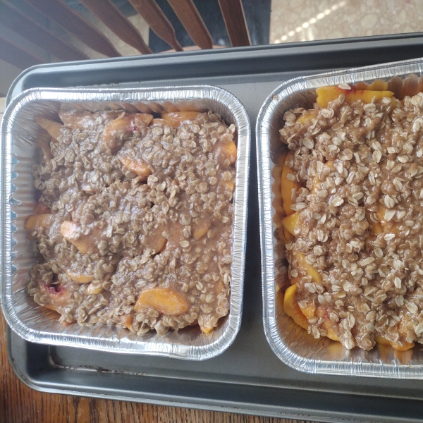 Mom's Peach Crisp