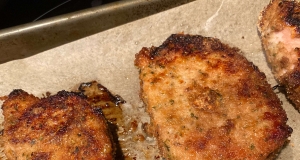 Easy Oven-Fried Pork Chops