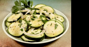 Lemony Zucchini Salad