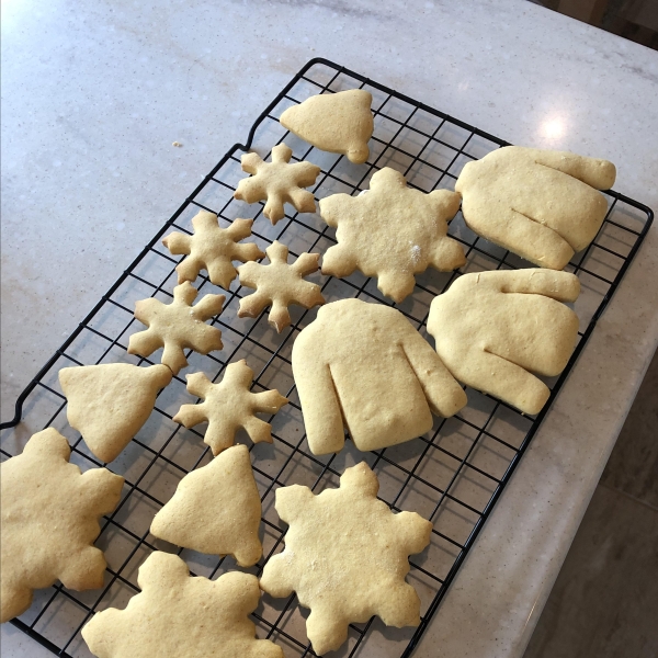 Pumpkin Sugar Cookies