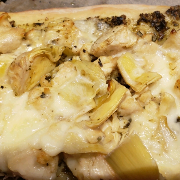 Chicken Pesto Pizza