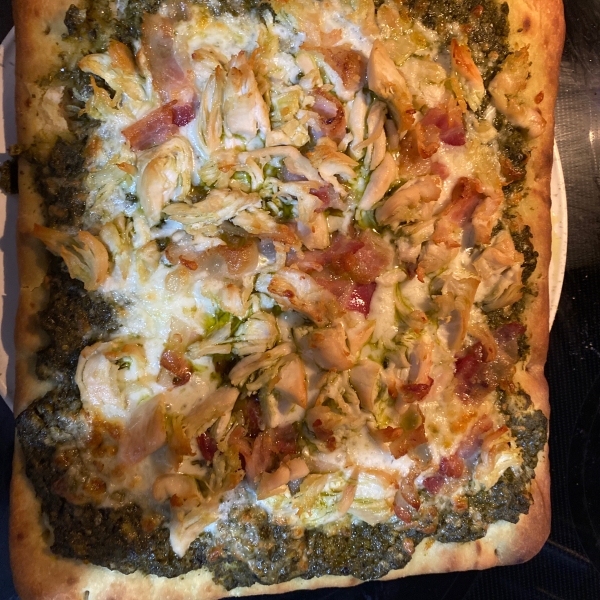 Chicken Pesto Pizza