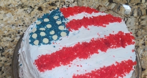 American Flag Cake