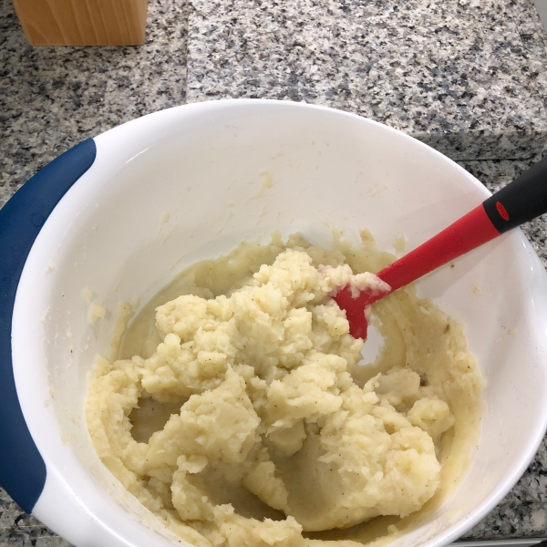 Roasted Garlic Parmesan Mashed Potatoes