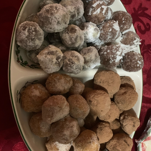 Chocolate Walnut Rum Balls