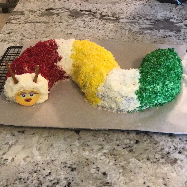 Caterpillar Cake