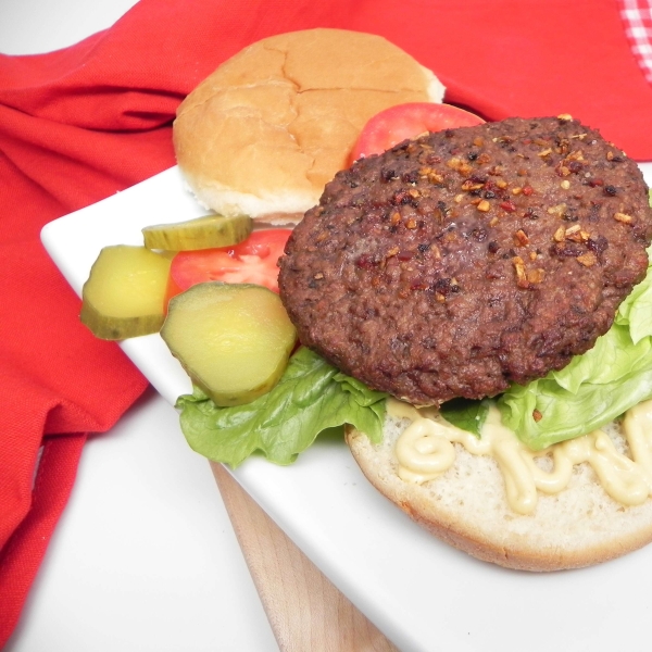 Air Fryer Vegan Burger