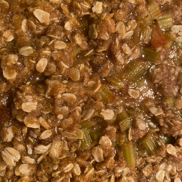 Mom's Rhubarb Crisp