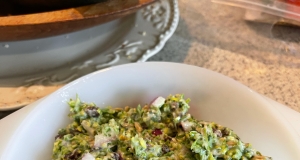 Bacon Broccoli Salad with Raisins and Sunflower Seeds