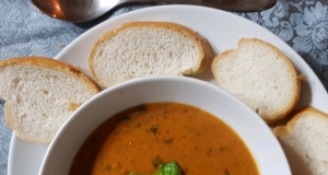 Parmesan Basil Tomato Soup