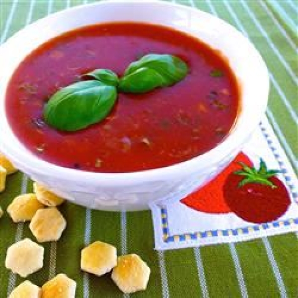 Parmesan Basil Tomato Soup