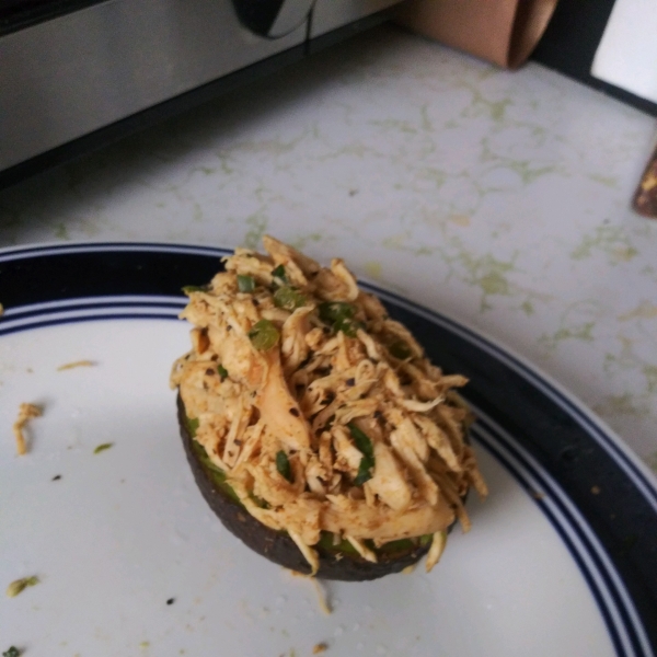 Mexi-Chicken Avocado Cups