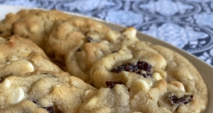 Cherry-Almond Cookies with White Chocolate Chips