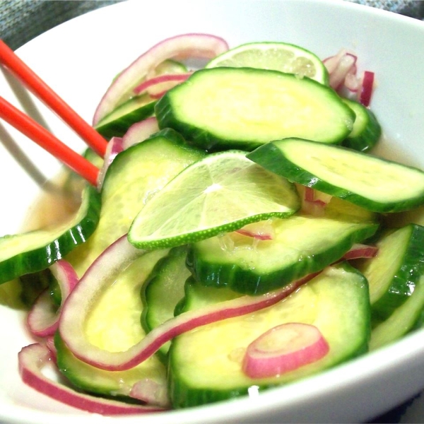 Ginger-Spiced Cucumbers