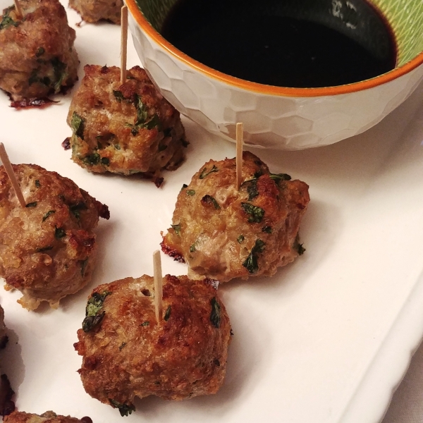 Asian Turkey Meatballs