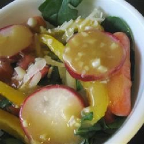 Garlic Mustard Vinaigrette