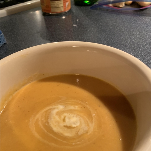 Coconut Curry Pumpkin Soup