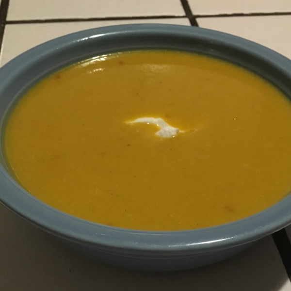 Coconut Curry Pumpkin Soup