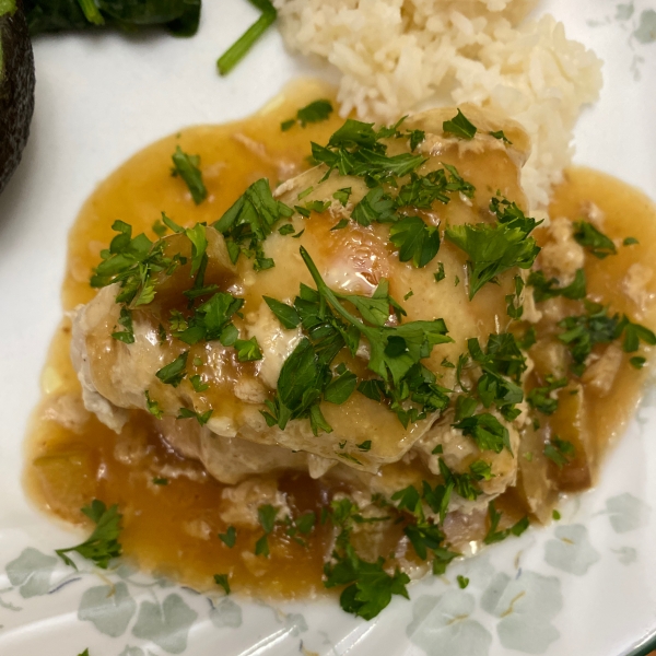 Apple Stuffed Chicken Breast