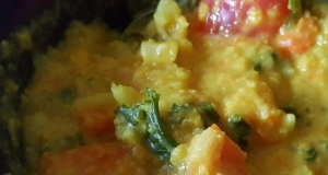 Curry Red Lentil Soup