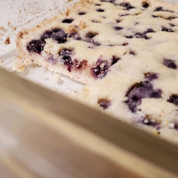 Blueberry Shortbread Bars