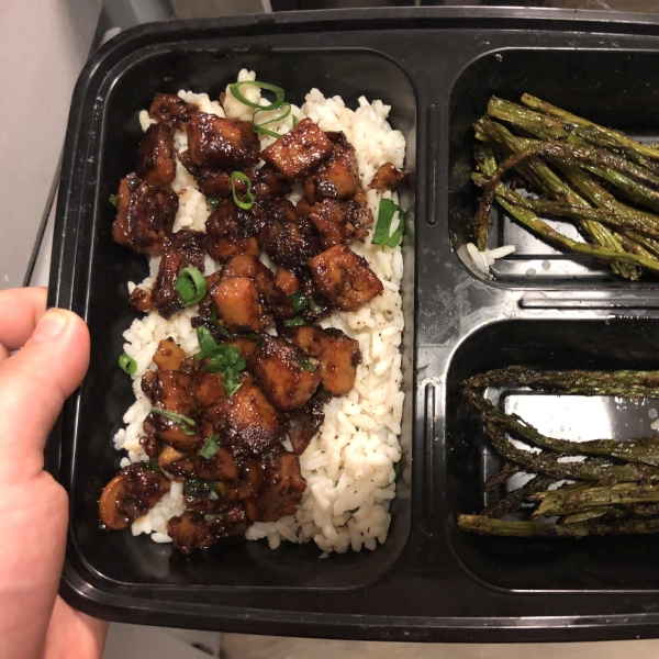 Vegan Spicy Teriyaki Tofu