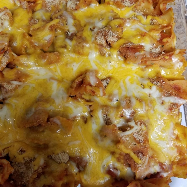 Kielbasa Pasta Casserole
