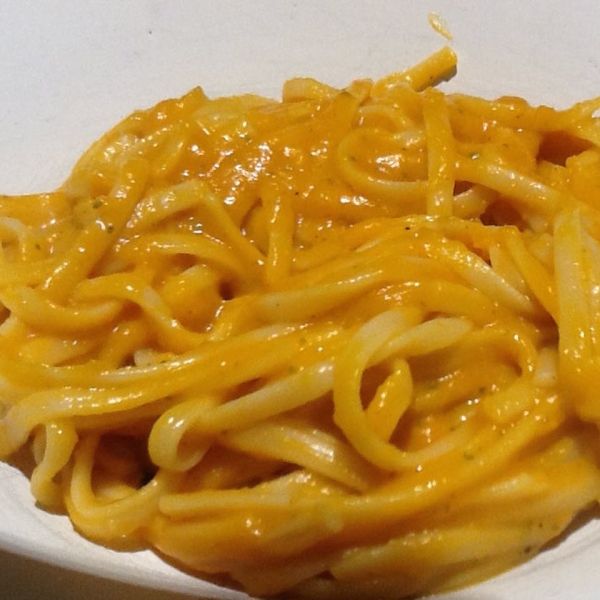 Pasta with Pumpkin Sauce