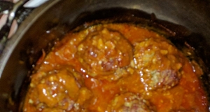 Zesty Porcupine Meatballs