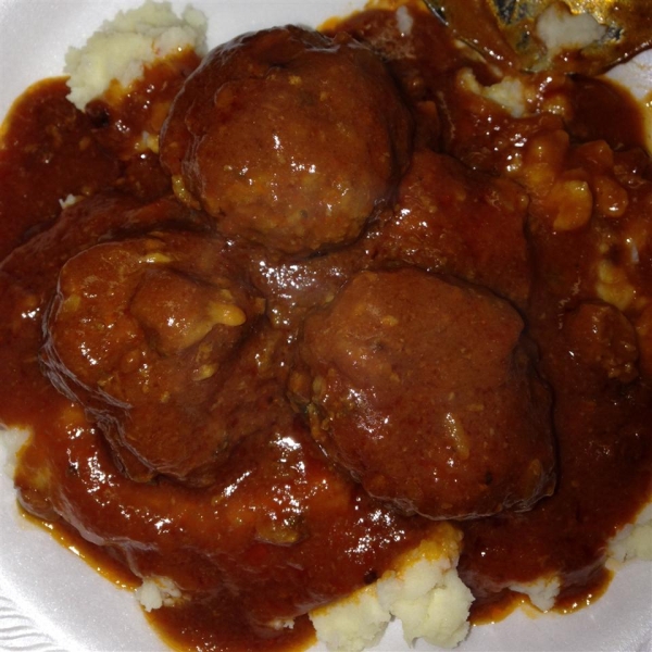 Zesty Porcupine Meatballs