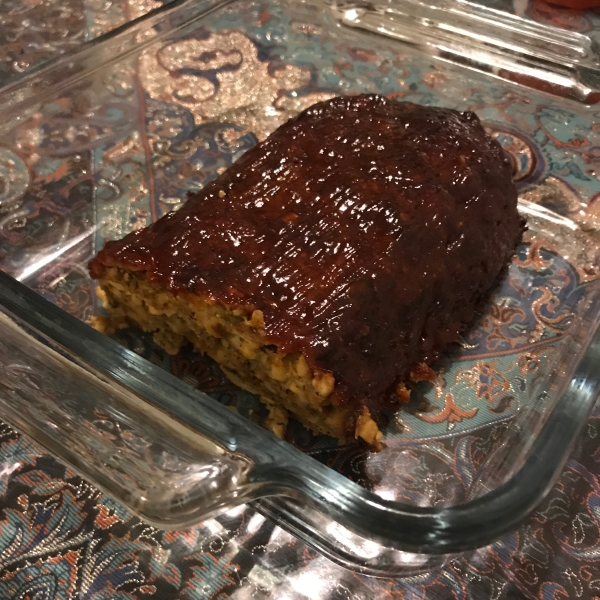 Vegetarian Meatloaf with Vegetables