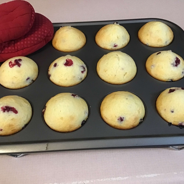 Lemon Cranberry Muffins