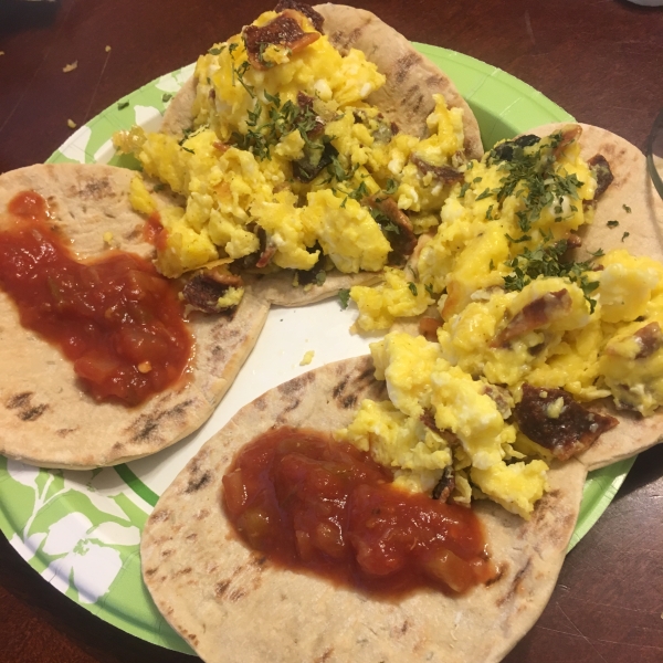 Bacon and Egg Tacos