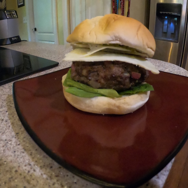 Air Fryer Burgers
