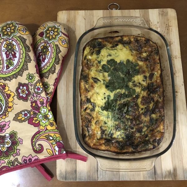 Spaghetti Squash 'Quiche'