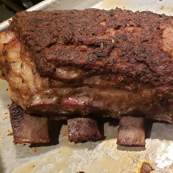 Roasted Lamb Breast
