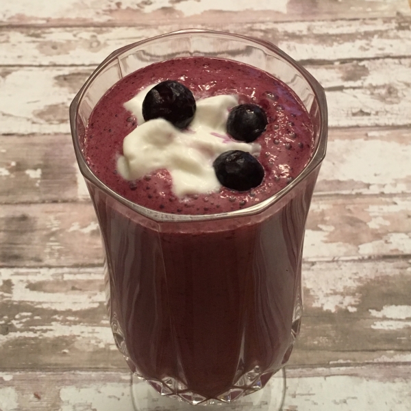 Vanilla Blueberry Blended Coffee