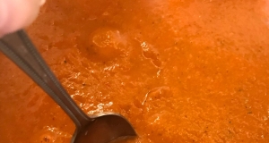 Fresh Tomato Zucchini Soup