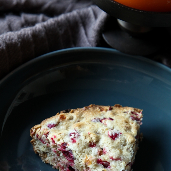 Crustless Cranberry Pie