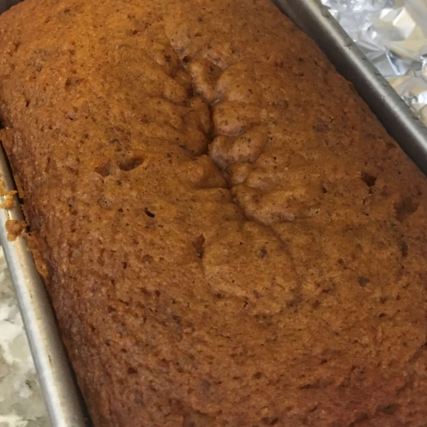 Pumpkin Flax Quickbread