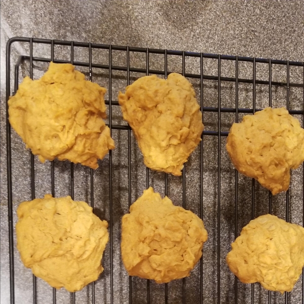 Soft and Chewy Pumpkin Cookies