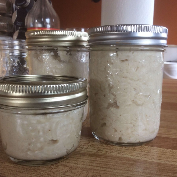 Homemade Prepared Hot Horseradish