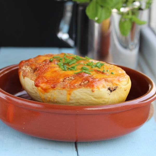 Savory Baked Spaghetti Squash